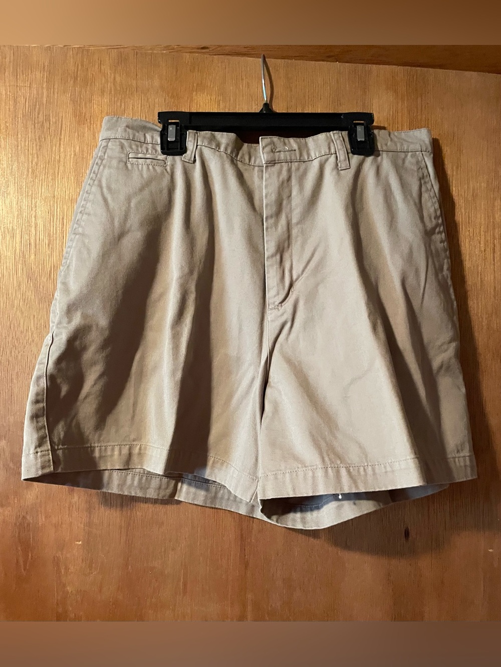 Vintage 90’s Women’s Khaki Shorts Size 12 Stretch John’s Bay